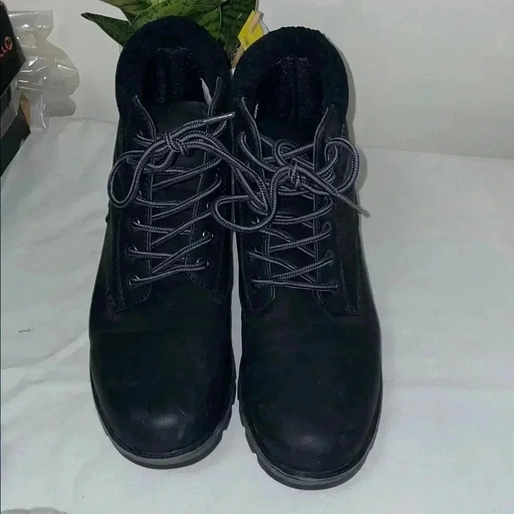 Combat Boots-Black 8.5 - Picture 2 of 8